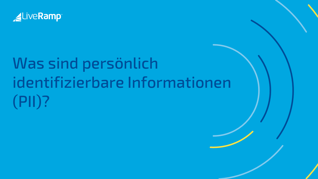 Was sind persönlich identifizierbare Informationen (PII)?